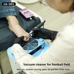 New JIEDAN Multi-Purpose Low Noise 24W Foot & Nail Dust Collector 3600RPM Strong Suction Pedicure Use