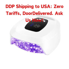 Rechargeable Battery Uv Led Nails Lamp 108W Portable Manicure Nail Lamp Gel Dryer Light Cordless Led Nails Lamp Gel Dryer