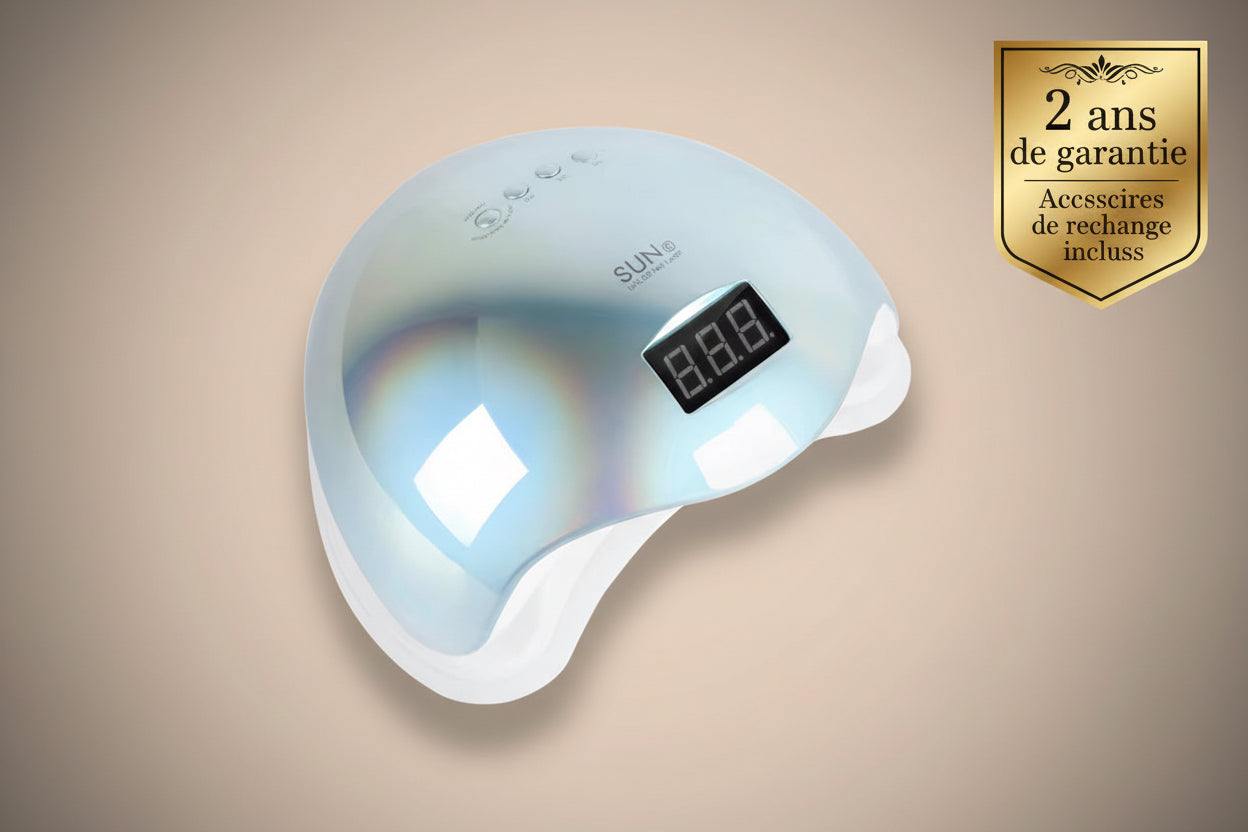 SUN 48W UV LED Nail Lamp Machine 5 Gorgeous Shining Colors with Timer Setting Gel Curing for Nail Art