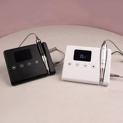 Professional Portable & Desktop 35000Rpm Coreless Nail Drill Machine E-File Plastic Plug-In for Professional Use