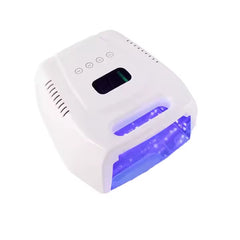 High Quality 96W Cordless UV LED Nail Dryer Rechargeable UV Lamp with Fast Curing White Pink for Private Nail Salon Use