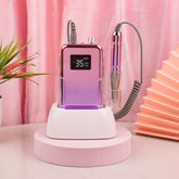 New Arrivals Portable 65W High Power Coreless Motor Nail Drill Machine 35000RPM Polisher Made of Durable Plastic for Salons