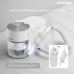 Professional 2-In-1 Nail Drill Brushless Motor with Low Noise Vacuum Cleaner and Dust Collector for Nail Salons