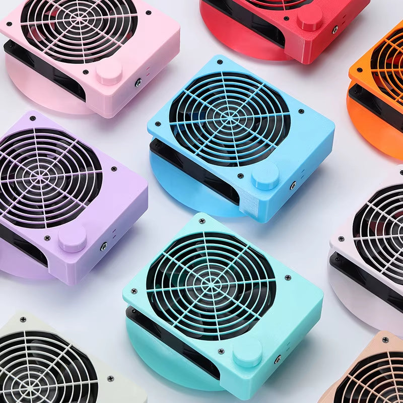 New JIEDAN Multi-Purpose Low Noise 24W Foot & Nail Dust Collector 3600RPM Strong Suction Pedicure Use