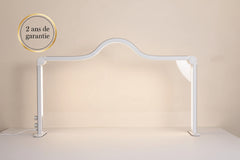 Super Bright Half-Moon UV Lamp Foldable Plastic Table Lamp for Manicure Work Beauty Lamp for Live Broadcasts