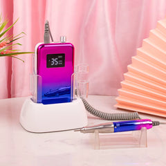 New Arrivals Portable 65W High Power Coreless Motor Nail Drill Machine 35000RPM Polisher Made of Durable Plastic for Salons