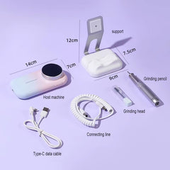 High Quality Cordless Electric Nail Drill Grinder Wholesale Portable Manicure Equipment