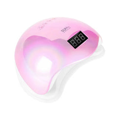 SUN 48W UV LED Nail Lamp Machine 5 Gorgeous Shining Colors with Timer Setting Gel Curing for Nail Art
