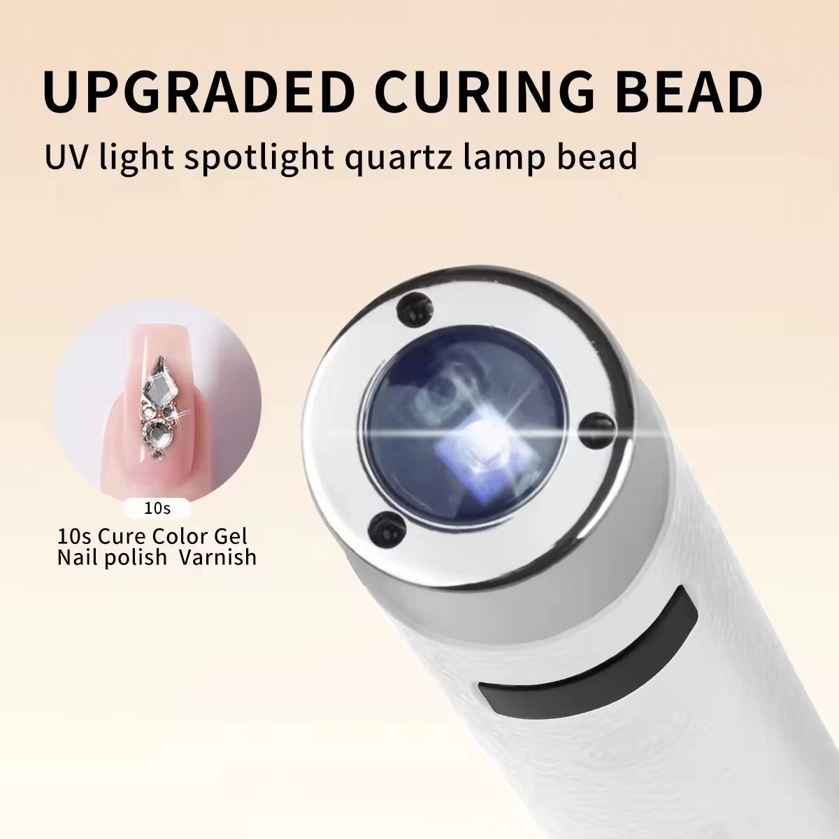 New AI Sensor Rechargeable Cordless UV LED Gel Nail Lamp High Quality Portable Mini Table Dryer Battery Powered Nail Art