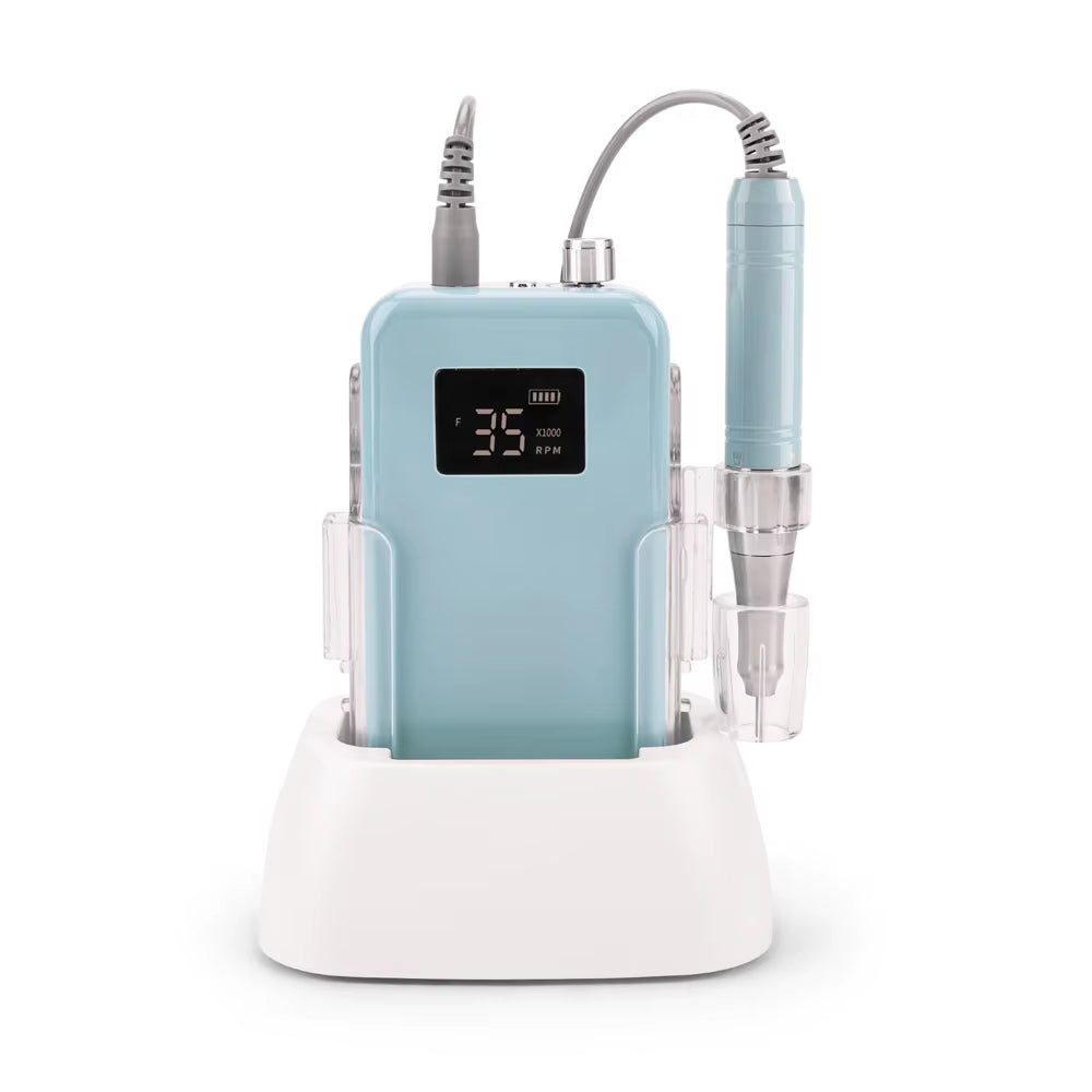 New Arrivals Portable 65W High Power Coreless Motor Nail Drill Machine 35000RPM Polisher Made of Durable Plastic for Salons