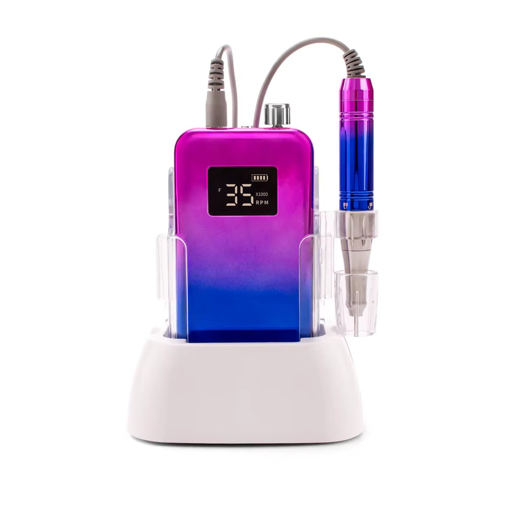 New Arrivals Portable 65W High Power Coreless Motor Nail Drill Machine 35000RPM Polisher Made of Durable Plastic for Salons