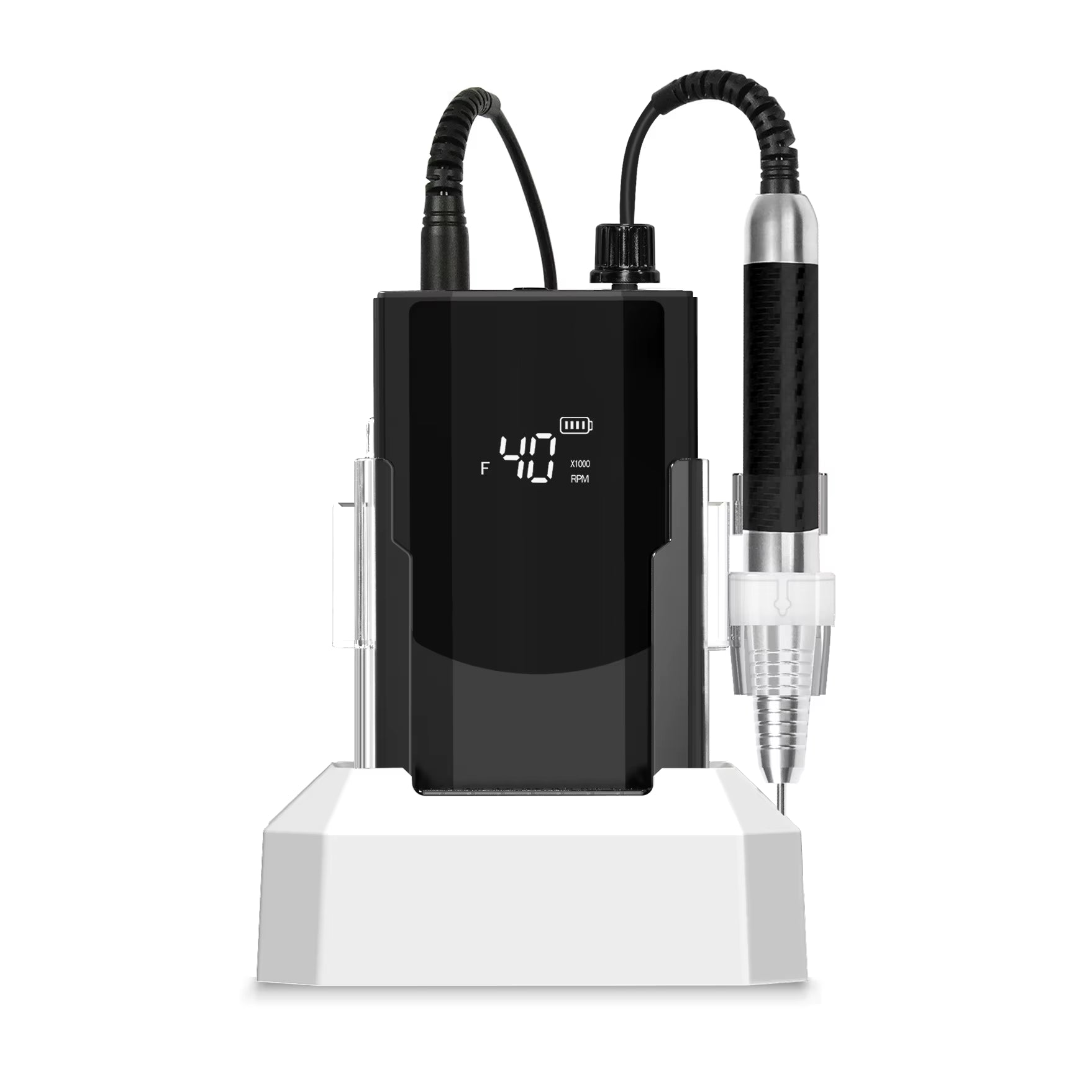 Portable Rechargeable 40000RPM Nail Drill Set Brushless Motor with E-File Steel and Metal Profesional Nail Drill Machine