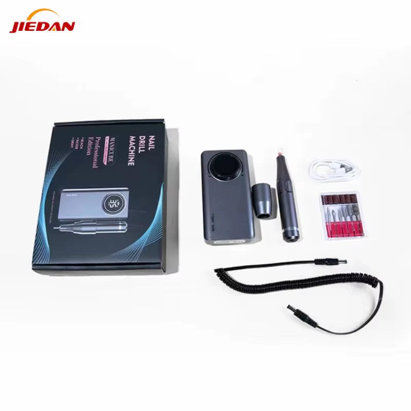 Hot Selling Rechargeable 35000RPM Cordless Nail Drill Machine Electric Drill Nails