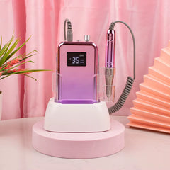 New Arrivals Portable 65W High Power Coreless Motor Nail Drill Machine 35000RPM Polisher Made of Durable Plastic for Salons
