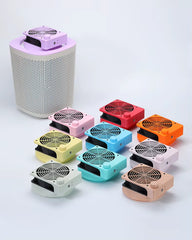 New JIEDAN Multi-Purpose Low Noise 24W Foot & Nail Dust Collector 3600RPM Strong Suction Pedicure Use