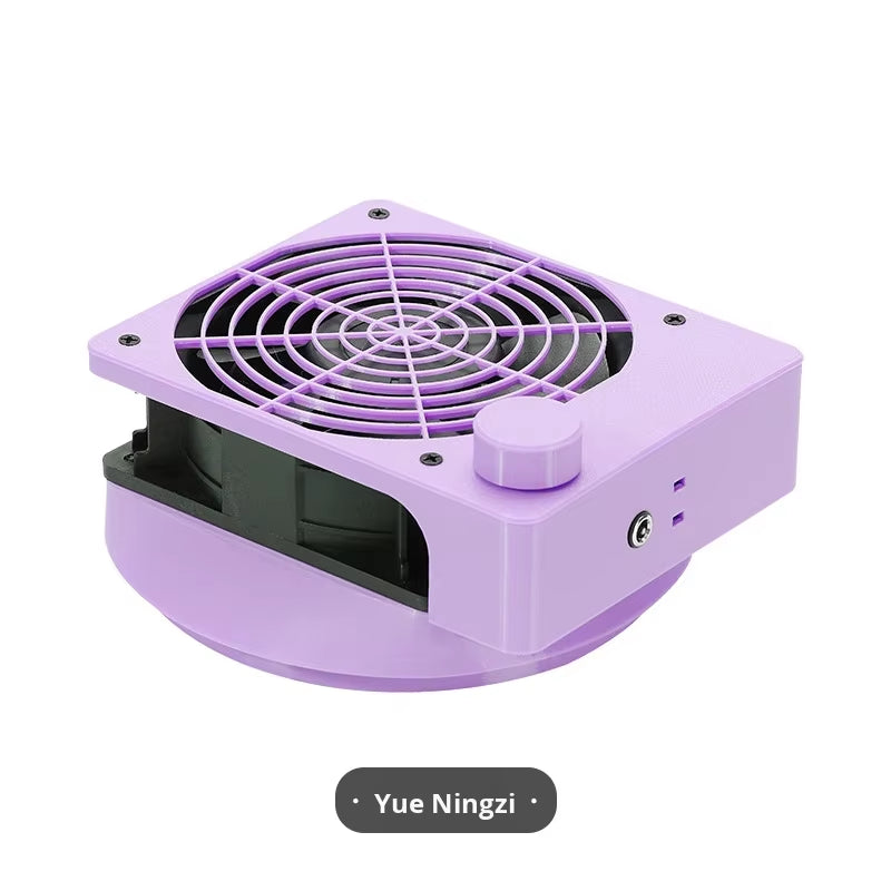 New JIEDAN Multi-Purpose Low Noise 24W Foot & Nail Dust Collector 3600RPM Strong Suction Pedicure Use