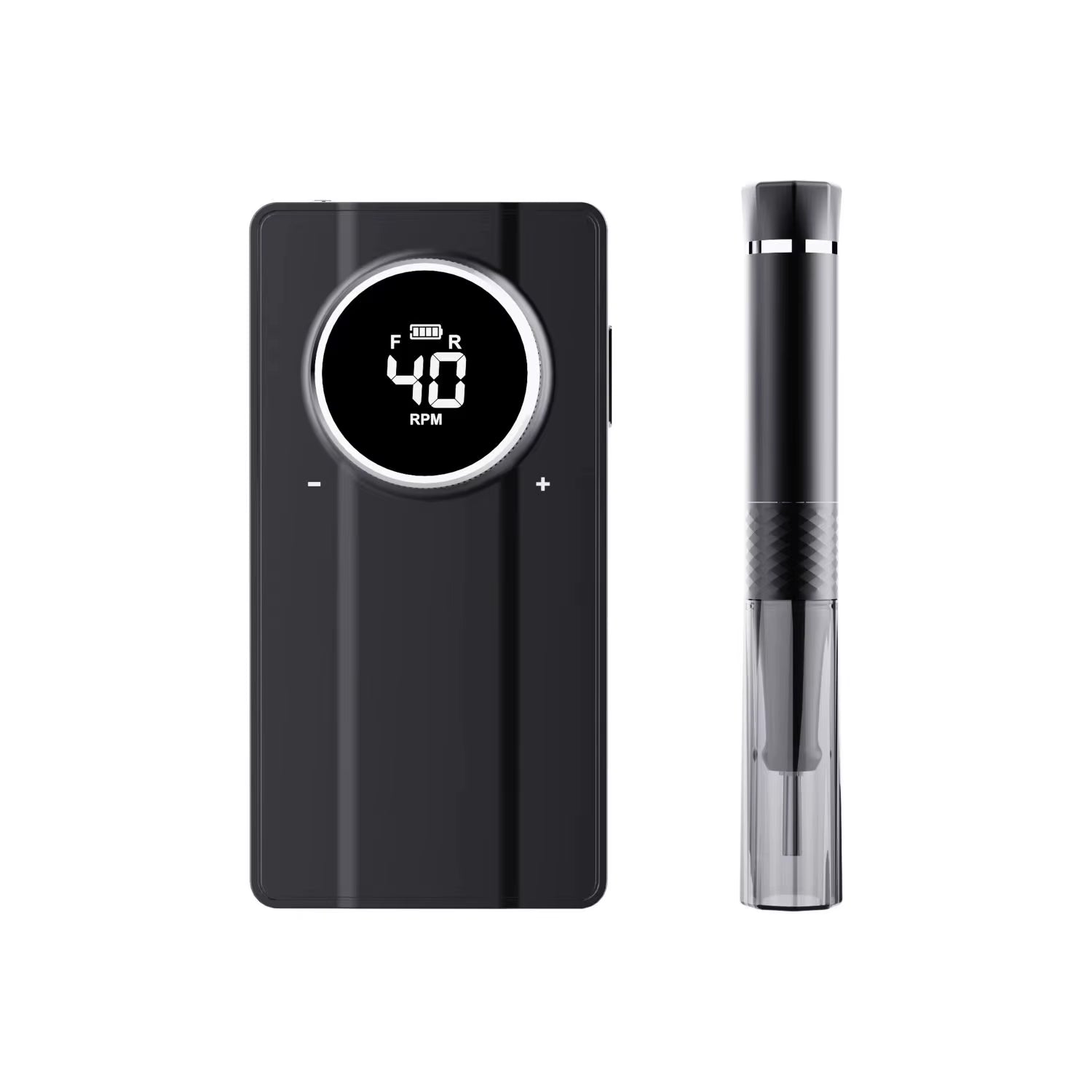 Professional 40000 RPM Rechargeable Electric Nail Drill Machine with Plastic Body for Pedicure Manicure Nail File Polishing Pen