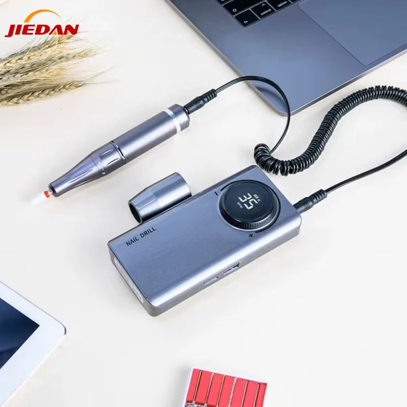 Hot Selling Rechargeable 35000RPM Cordless Nail Drill Machine Electric Drill Nails