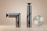 Professional Stainless Steel Electric Nail Drill with LCD Screen - Foldable Manicure and Pedicure Tool for Callus Removal