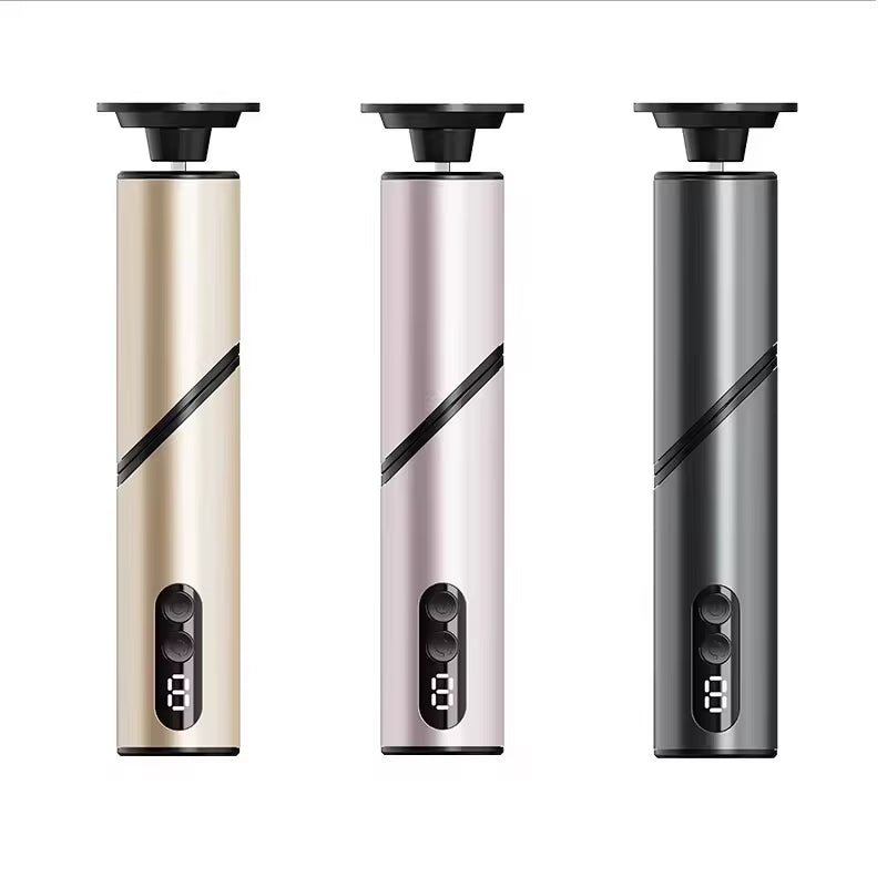 Professional Level Pedicure Tools Stainless Steel LCD Displayed Foldable Manicure Foot Callus Remover Electric File for Dead